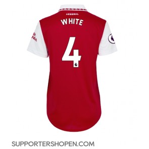 Arsenal Benjamin White #4 Hemma Matchtröja Dam 2022-23 Kortärmad